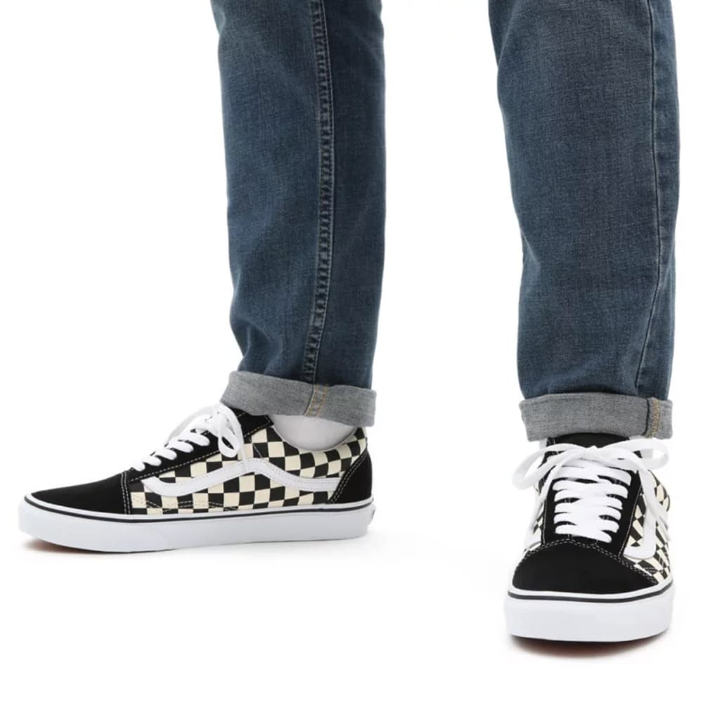 Кроссовки Vans Old Skool Black Checkerboard - изображение 5