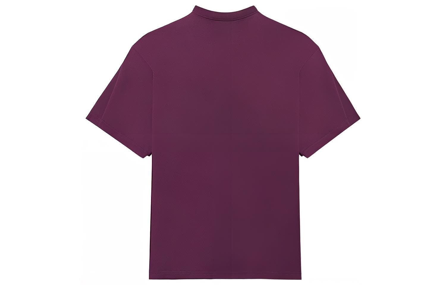 Футболка Balenciaga Logo Embroidered T-Shirt Purple - изображение 2