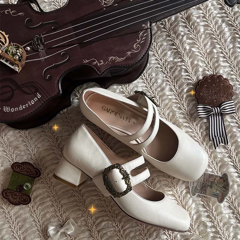 Gardenia Fille Mary Jane Vintage Heel - изображение 5