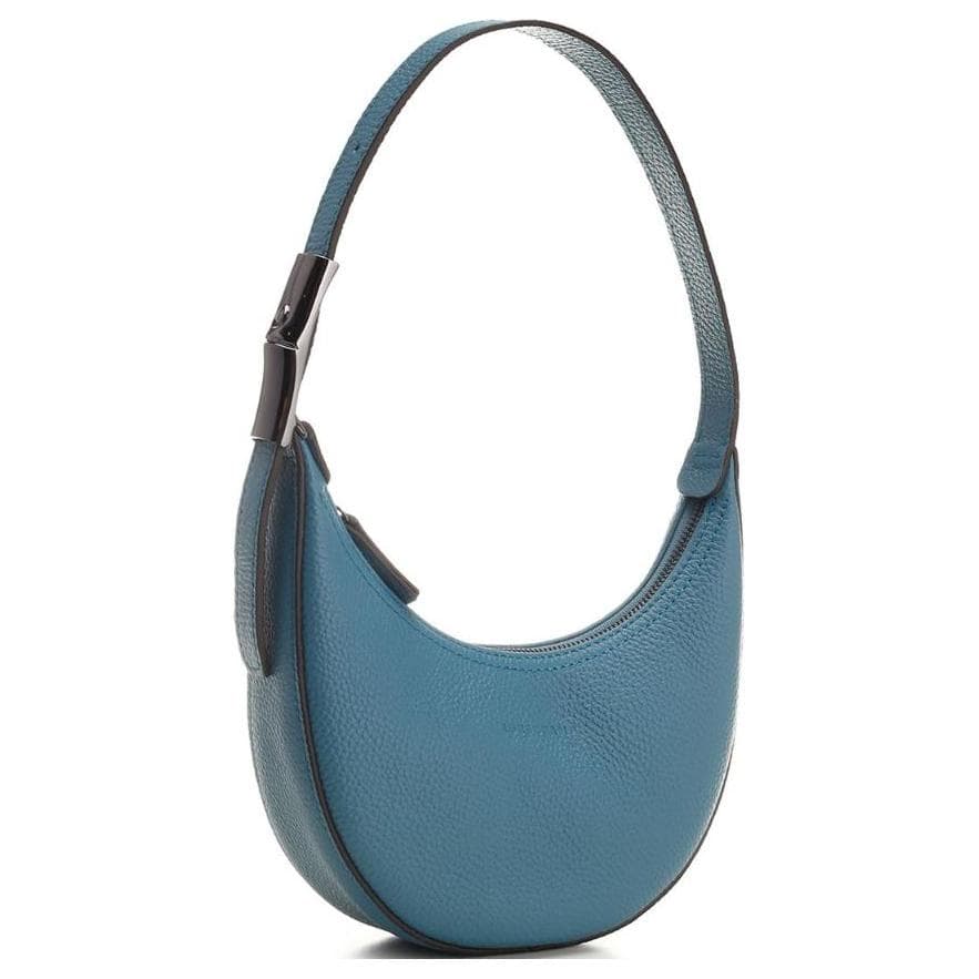 Мини-сумка LONGCHAMP Кожа Сумка Сумка через плечо Женская Павлин Синий - изображение 2