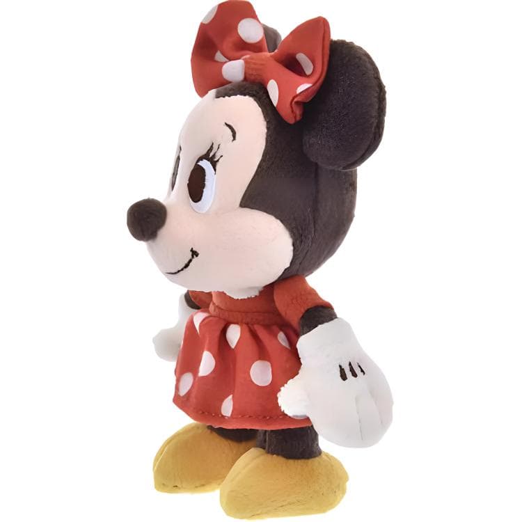Мягкая игрушка Disney Минни Винтаж Встань Позиция Маленькая Декоративная Фигура Кукла Мягкая Игрушка 13 см Длина Тела Токийский Дисней - изображение 3