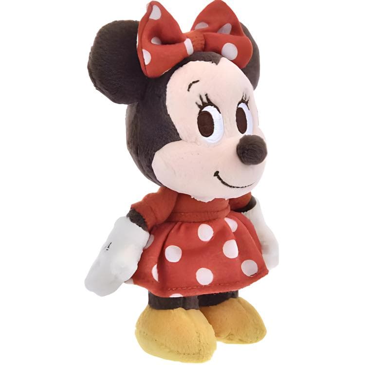 Мягкая игрушка Disney Минни Винтаж Встань Позиция Маленькая Декоративная Фигура Кукла Мягкая Игрушка 13 см Длина Тела Токийский Дисней - изображение 2