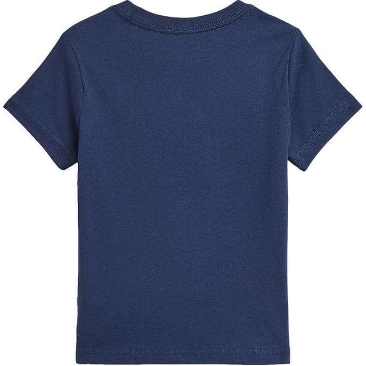 Футболка Polo Ralph Lauren T-рубашка синяя детская - изображение 2