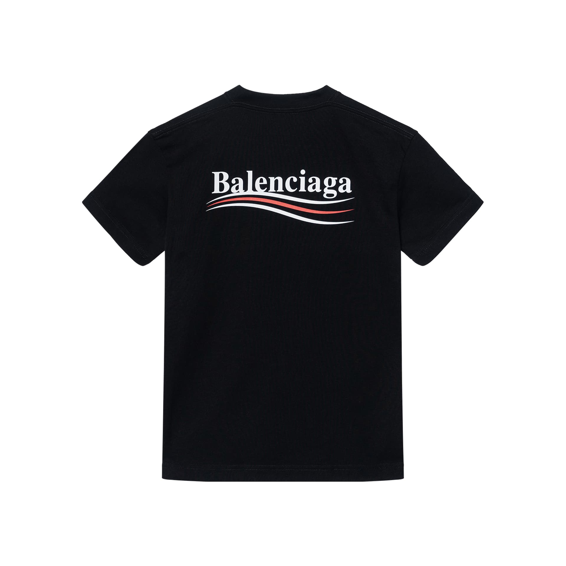 Футболка Balenciaga Logo Print T-Shirt Black - изображение 2