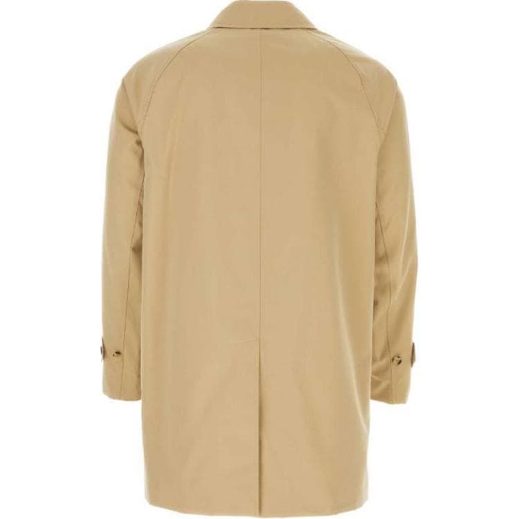 Ветровка Burberry Single-Breasted Trench Coat Beige - изображение 2