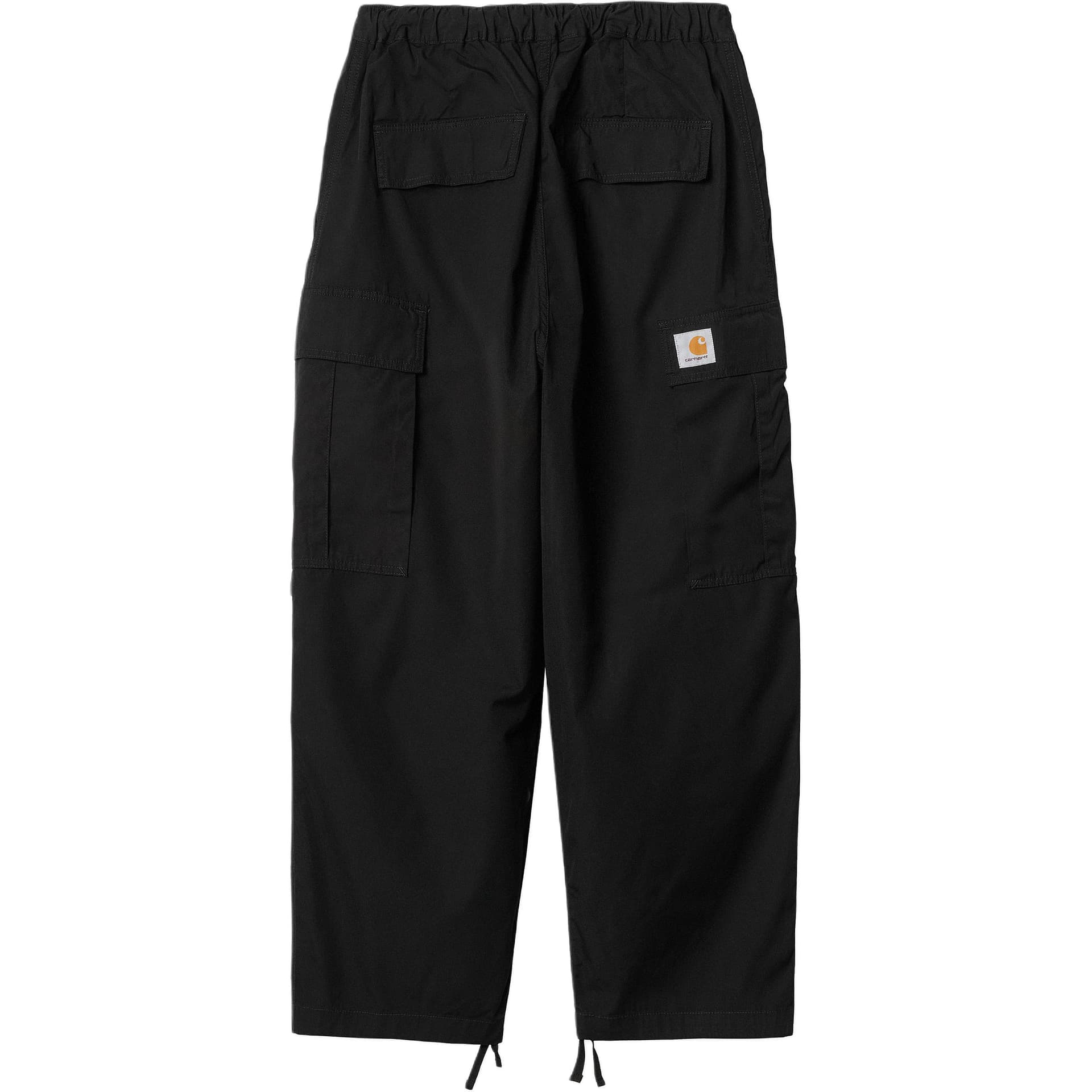 Штаны Carhartt WIP SS24 Карго Брюки Унисекс Черные - изображение 2