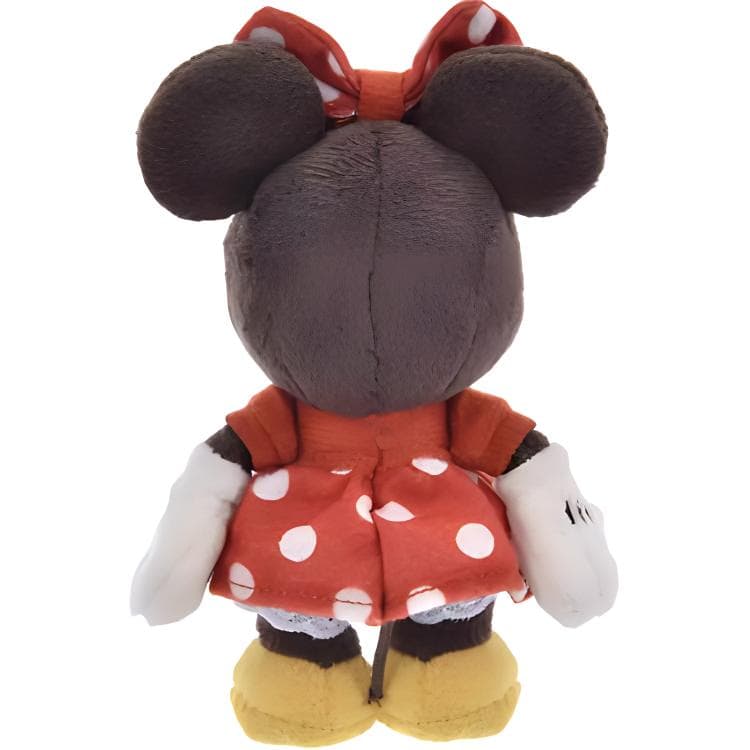 Мягкая игрушка Disney Минни Винтаж Встань Позиция Маленькая Декоративная Фигура Кукла Мягкая Игрушка 13 см Длина Тела Токийский Дисней - изображение 4