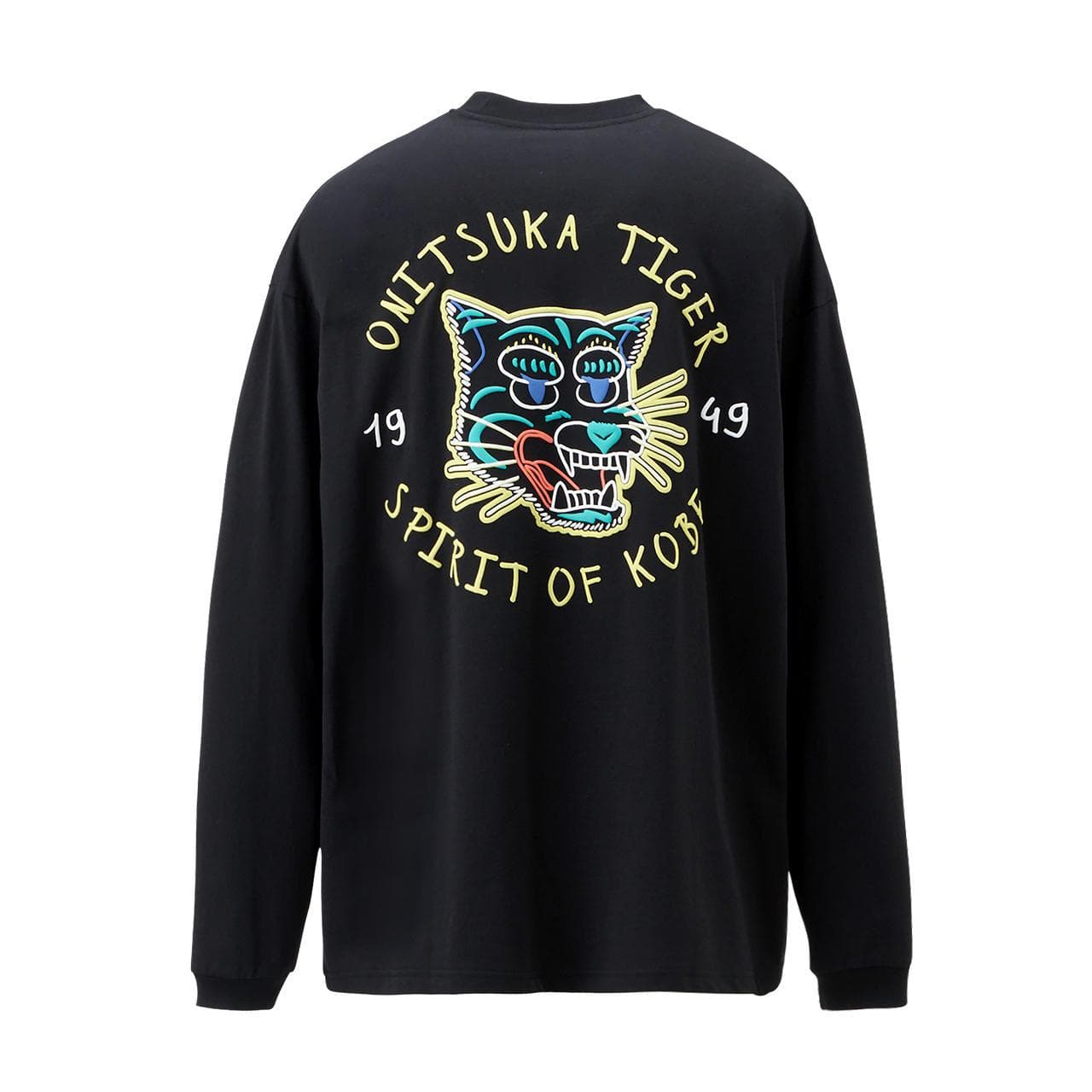 Худи Onitsuka Tiger GRAPHIC Толстовка Унисекс Черное - изображение 2