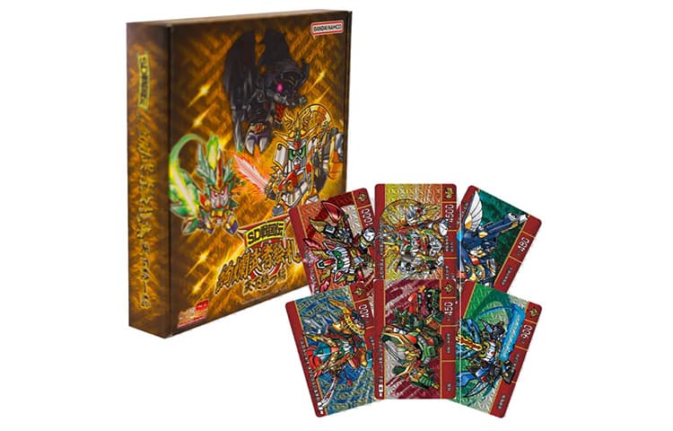 Коллекция Bandai Gundam SD Warring STATES Иллюстрация Warriors Набор карт с волшебными цветами История объединения - изображение 2