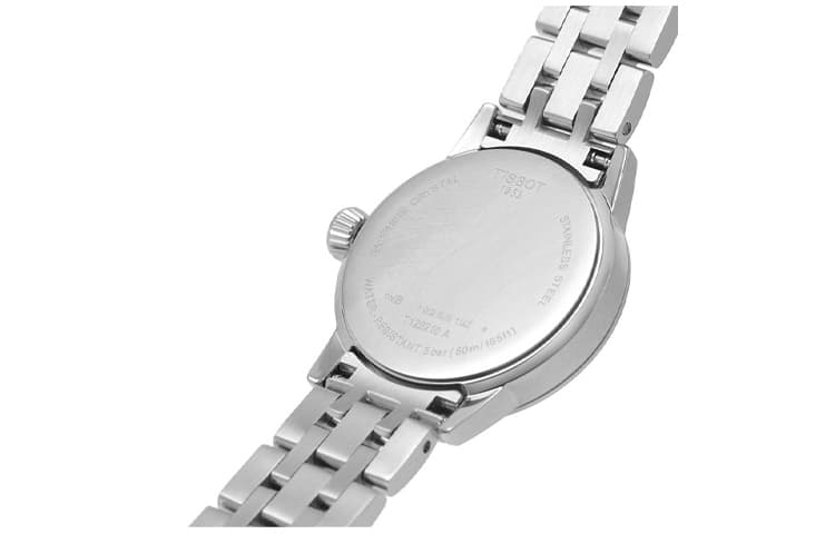 Часы Tissot Classic Dream Кварцевый механизм 50м Waterproof Women's Watch 28mm Серебристый циферблат Нержавеющая сталь Case - изображение 4