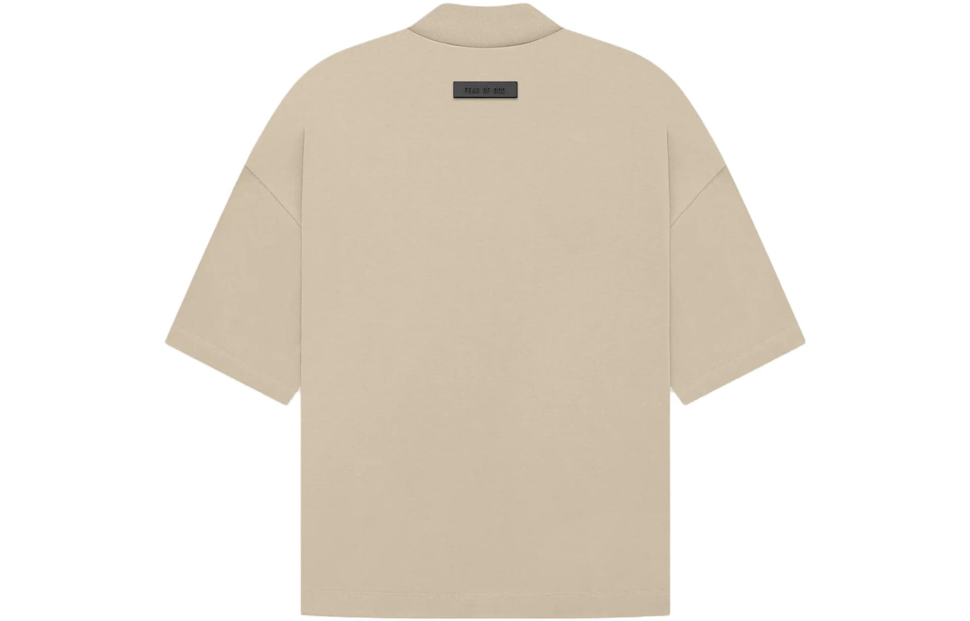 Футболка Fear Of God Essentials Футболка Kids Essentials Tee Dusty Beige Серый Детский - изображение 2