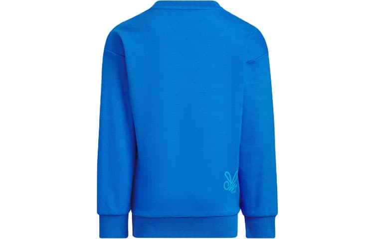 Adidas Авиационный синий Детская Толстовка - изображение 2