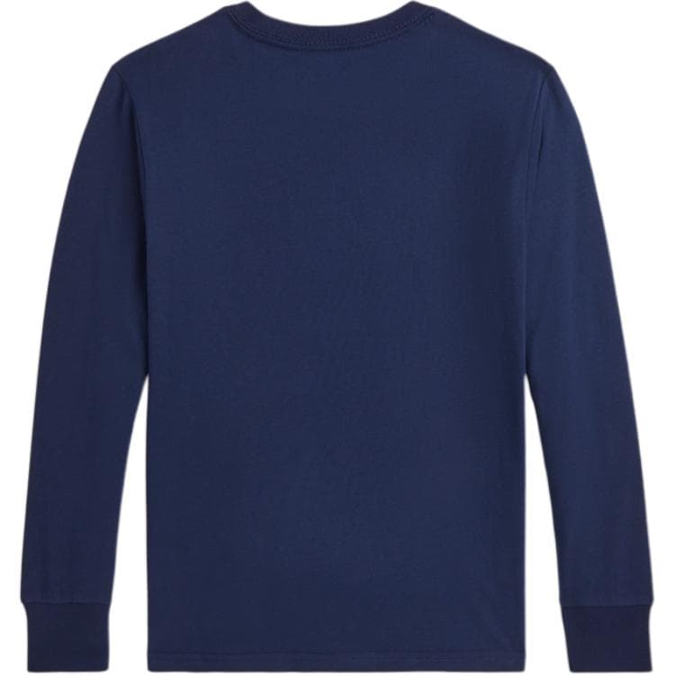 Футболка Polo Ralph Lauren T-рубашка SS24 Элегантный Темно-синий Детский - изображение 2