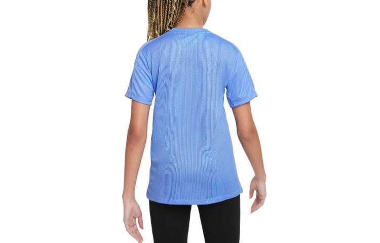 Футболка NIKE Небесно-голубой Kids T-рубашки - изображение 2