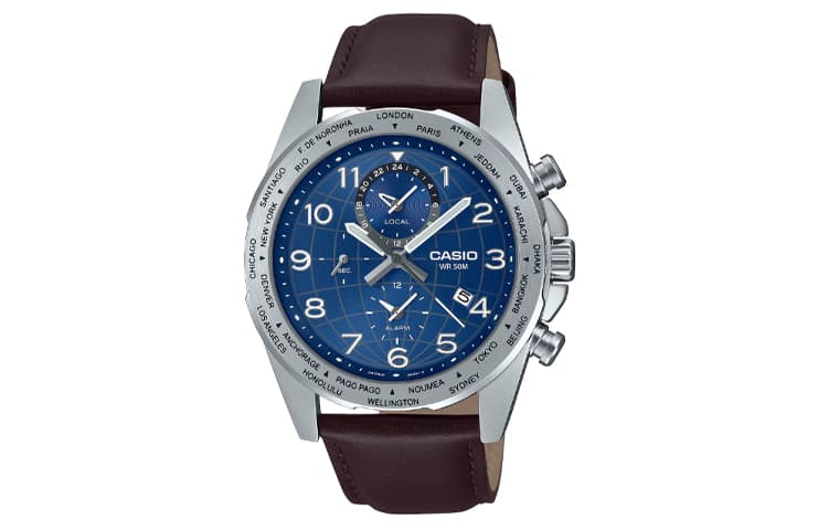 Часы CASIO 50 49.5*43.9*11.5mm MTP-W500L-2A - изображение 1