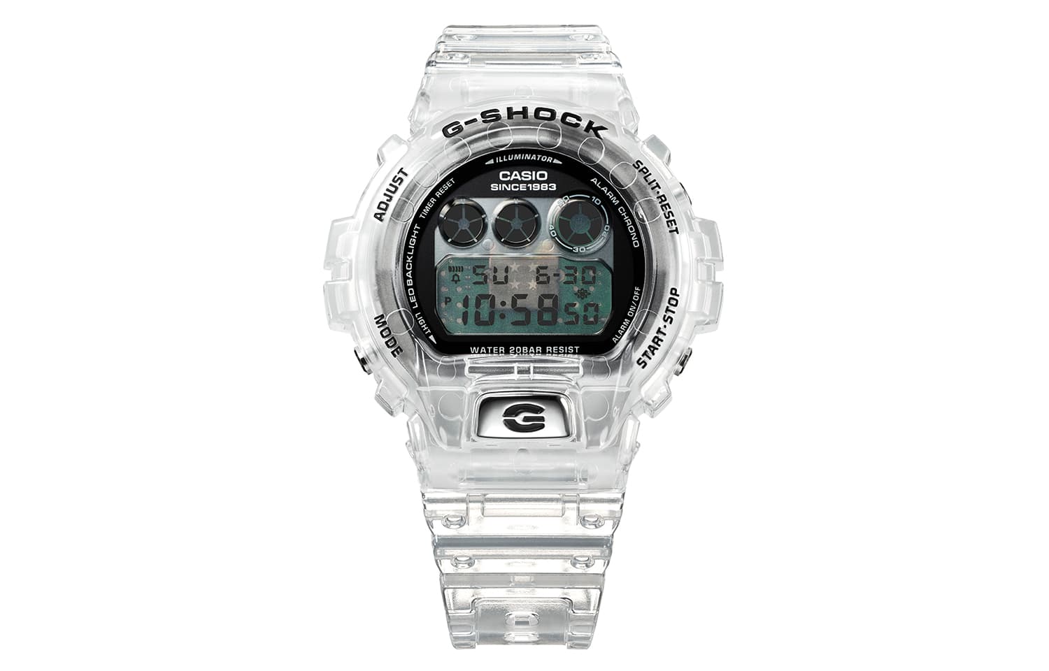 Часы CASIO G-SHOCK40 clearremix51 GS-40 - изображение 6