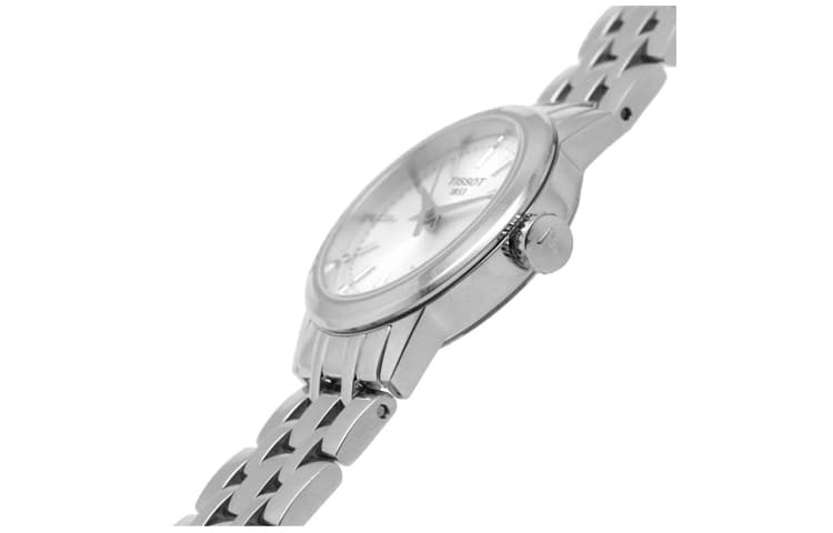 Часы Tissot Classic Dream Кварцевый механизм 50м Waterproof Women's Watch 28mm Серебристый циферблат Нержавеющая сталь Case - изображение 2