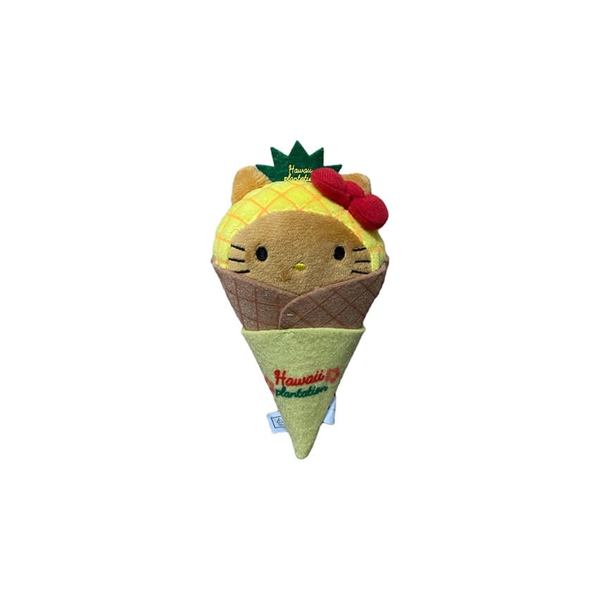 Санрио Hello Kitty Pineapple Farm Вафельная Кукла Плюшевый Украшение Маленький Высокий - изображение 2