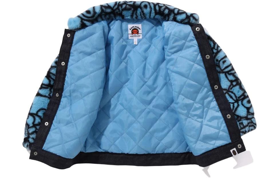 BAPE All Baby Milo Faux Fur Jacket - изображение 2