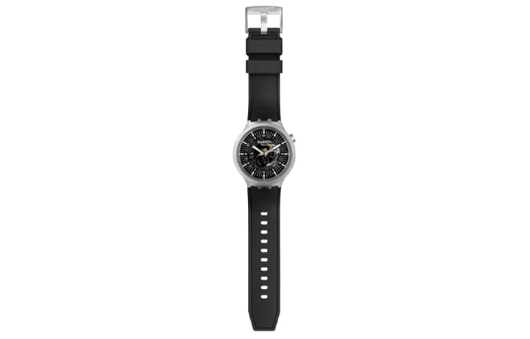 Часы SWATCH BIG BOLD IRONY Кварцевый механизм Мужские часы Часы 47 мм С вырезами Циферблат Корпус из нержавеющей стали - изображение 2