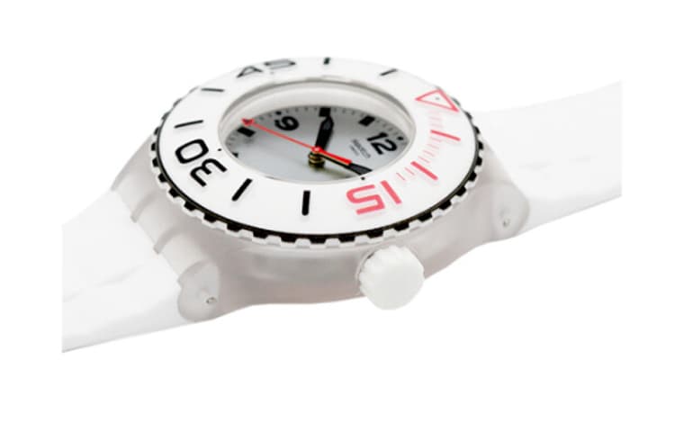 Часы SWATCH SCUBA LIBRE Кварцевый механизм 200 м Водонепроницаемые унисекс-часы 44 мм Серый циферблат - изображение 3