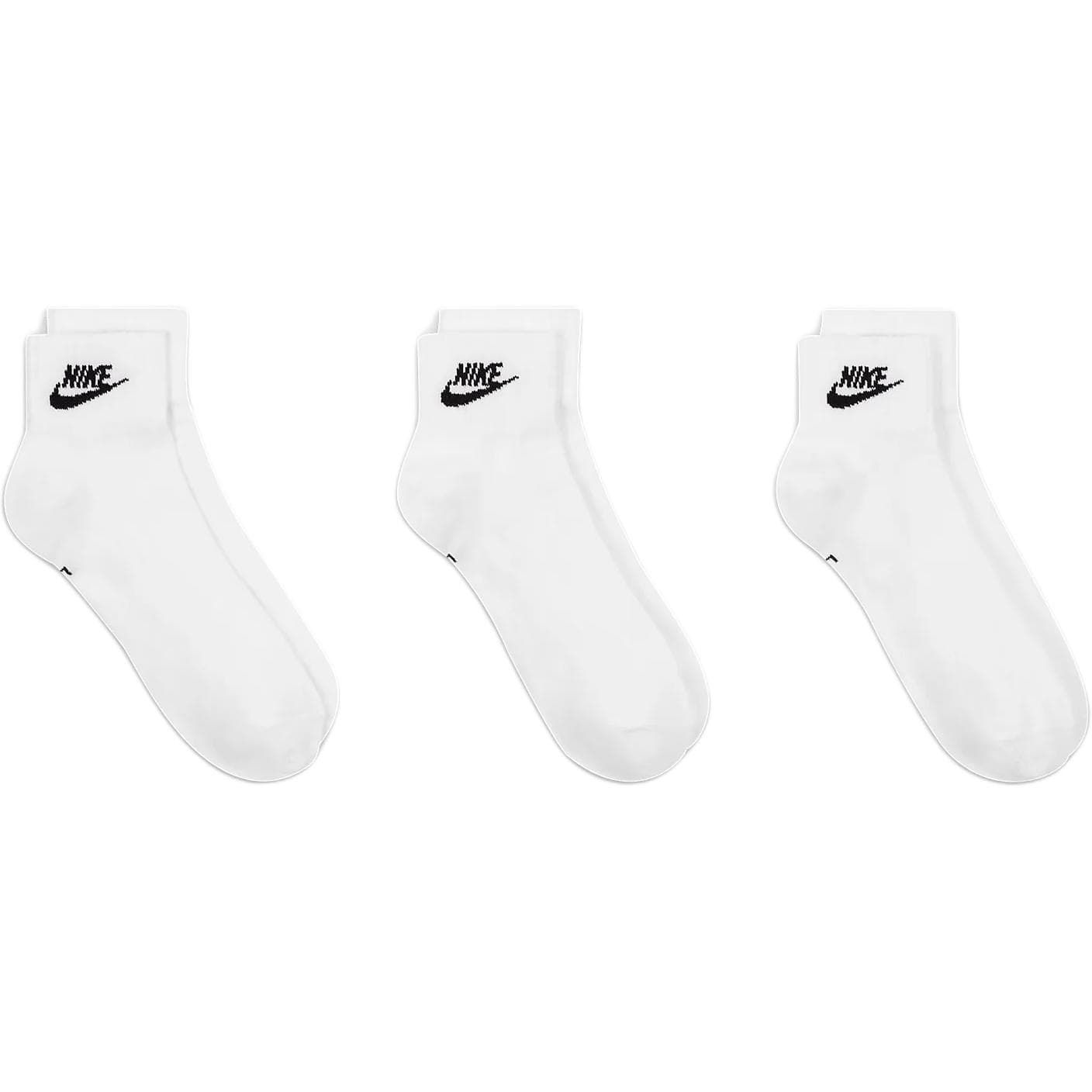 Носки Носки Nike Crew Унисекс 3 упаковки белые - изображение 2