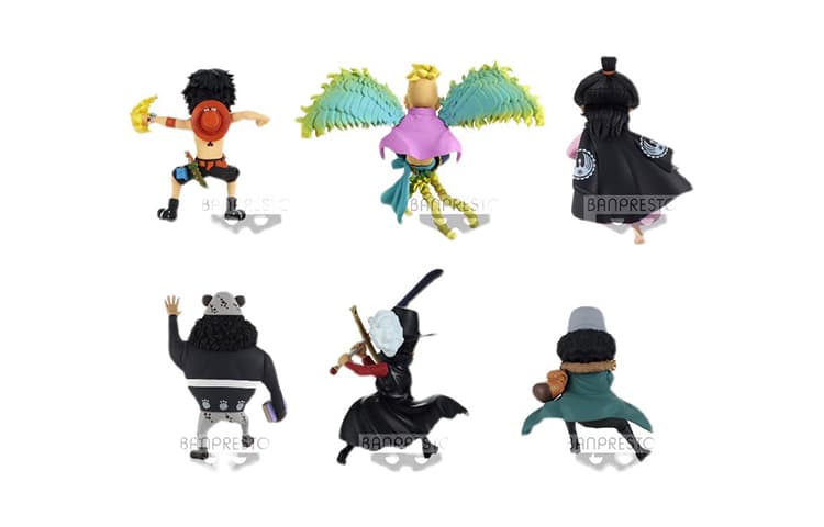 BANPRESTO Ван-Пис WCF Baijing3 Капсульные игрушки Набор волшебных цветов из 6 штук - изображение 2
