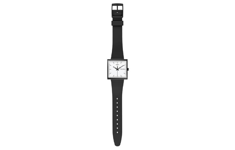 Часы SWATCH BIOCERAMIC WHAT IF? COLLECTION Кварцевый механизм 20 м Водонепроницаемые унисекс-часы 33 25 мм Белый циферблат - изображение 2