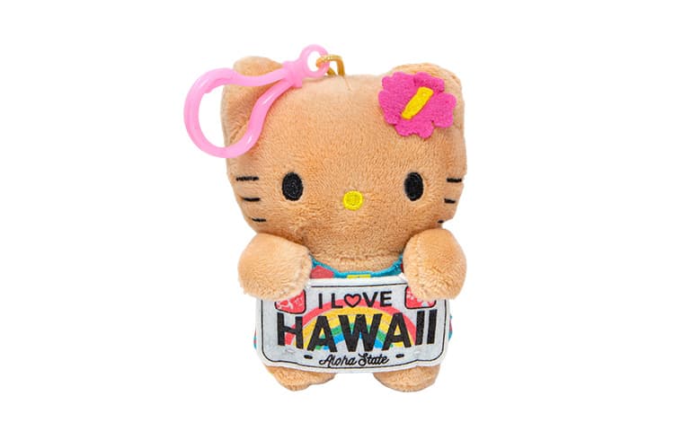 Санрио Hello Kitty Hawaii Collection Куклы Плюшевый Украшение Маленький Высокий - изображение 1