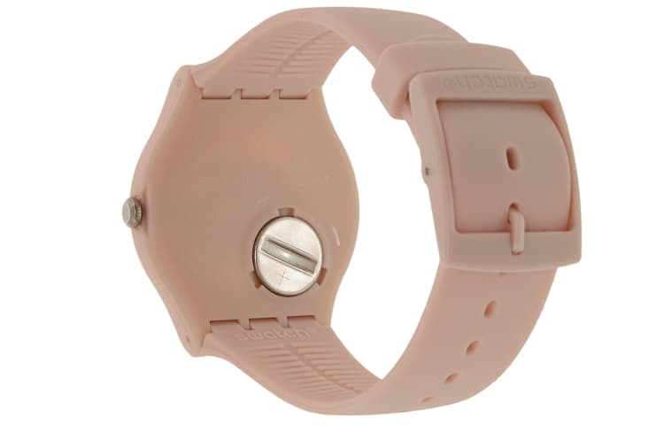 Часы Swatch Квартц Механизм 30 м Водонепроницаемые Унисекс Часы 41 мм с вырезами Циферблат Пластиковый Корпус Часов - изображение 3