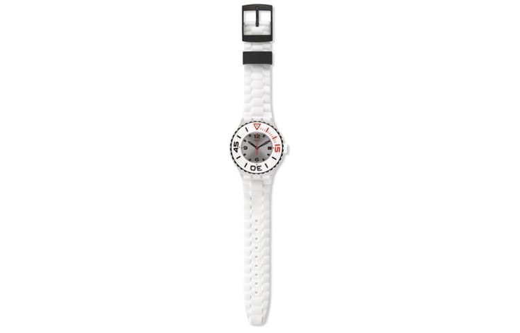 Часы SWATCH SCUBA LIBRE Кварцевый механизм 200 м Водонепроницаемые унисекс-часы 44 мм Серый циферблат - изображение 2