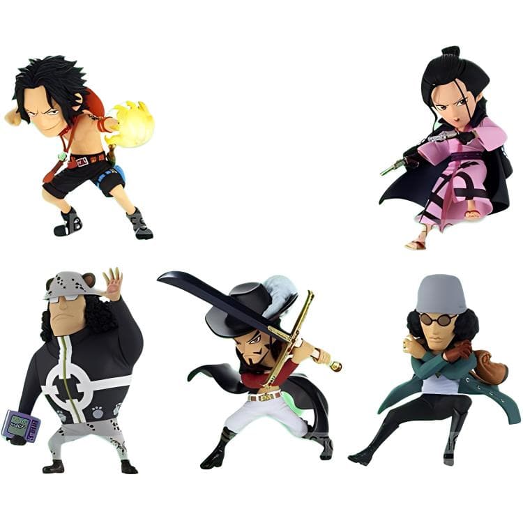 BANPRESTO Ван-Пис WCF Baijing3 Капсульные игрушки Набор волшебных цветов из 6 штук - изображение 4