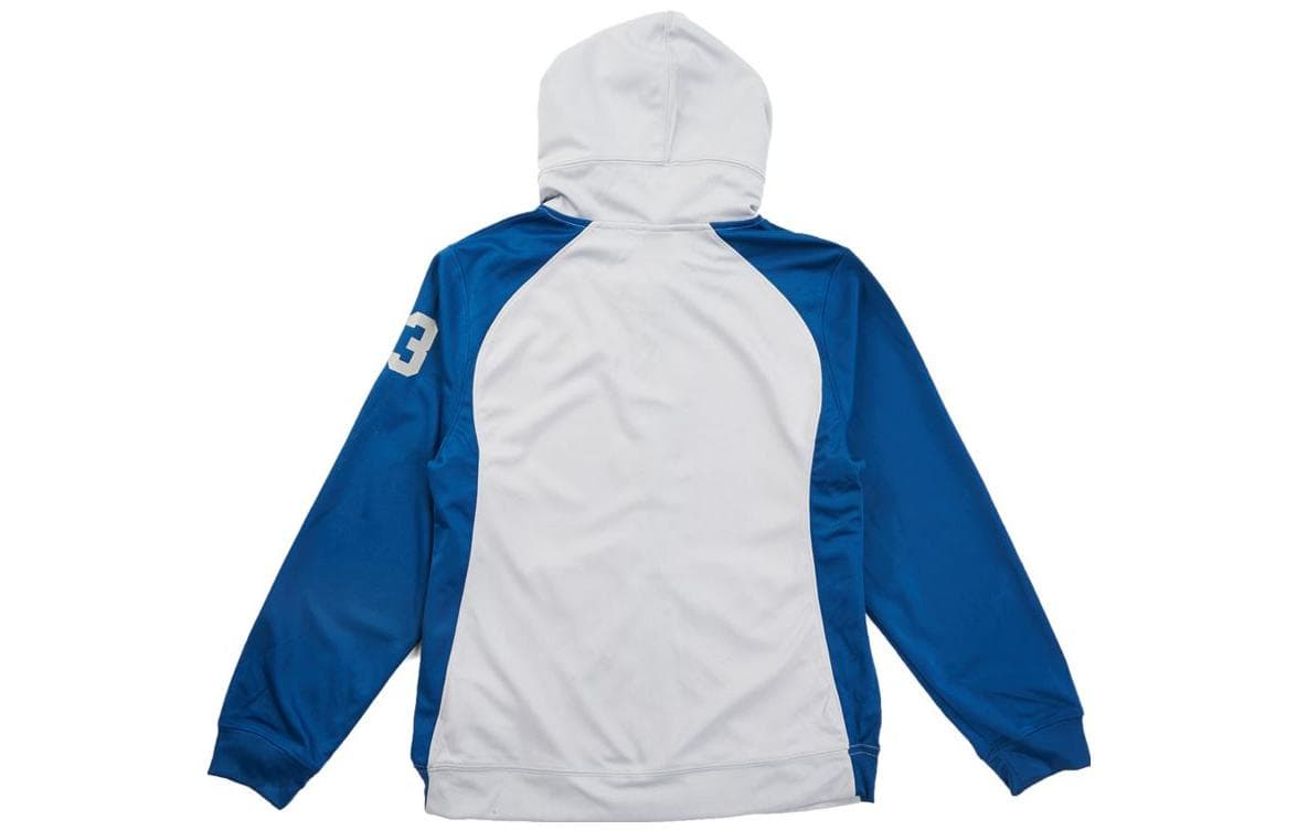 Jordan Hoodie с рукавами реглан Синий Детский - изображение 2