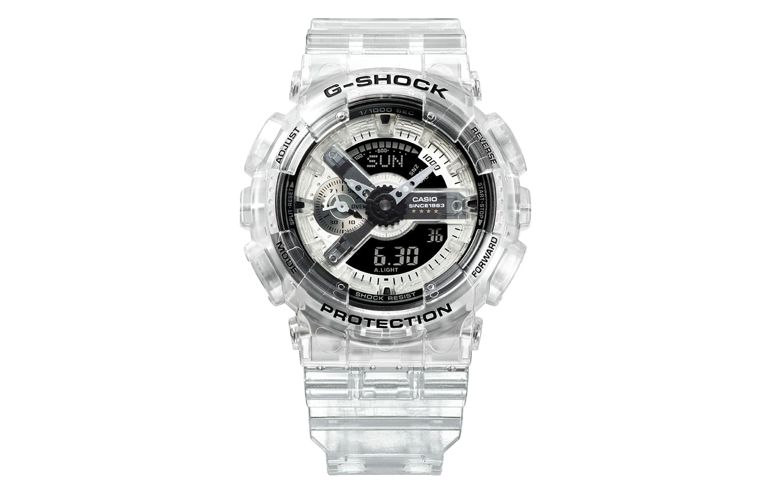 Часы CASIO G-SHOCK40 clearremix51 GS-40 - изображение 7