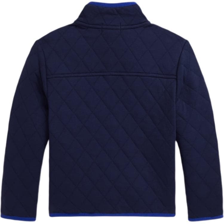 Polo Ralph Lauren Хлопковый пуховик FW24 Темно-синий Детский - изображение 2