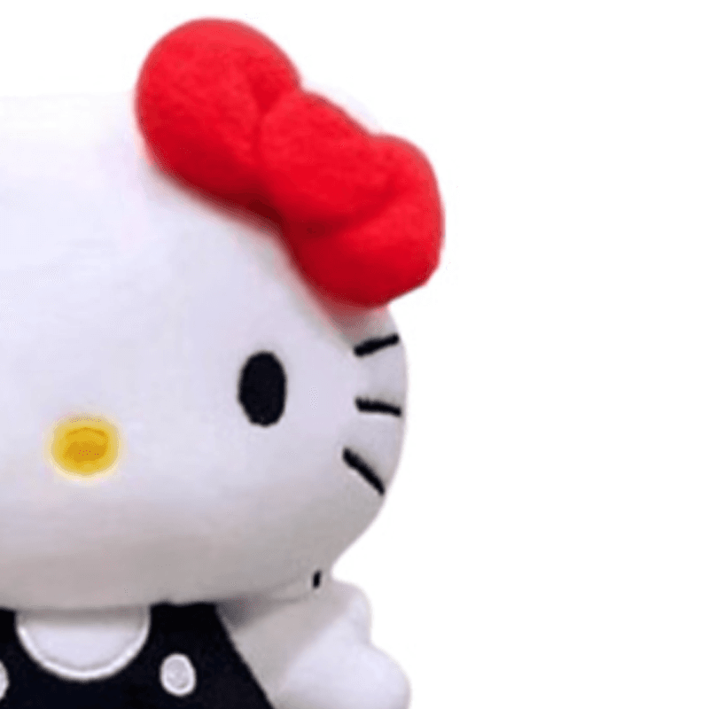 Санрио Хелло Китти Медвежонок Hug Комбинезоны Мягкие брелоки-игрушки 15 см Длина корпуса - изображение 5