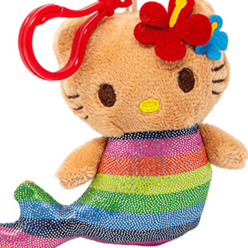 Санрио Hello Kitty Hawaii Collection Русалка Лимитированная серия Куклы Плюшевый Украшение Трубы - изображение 2