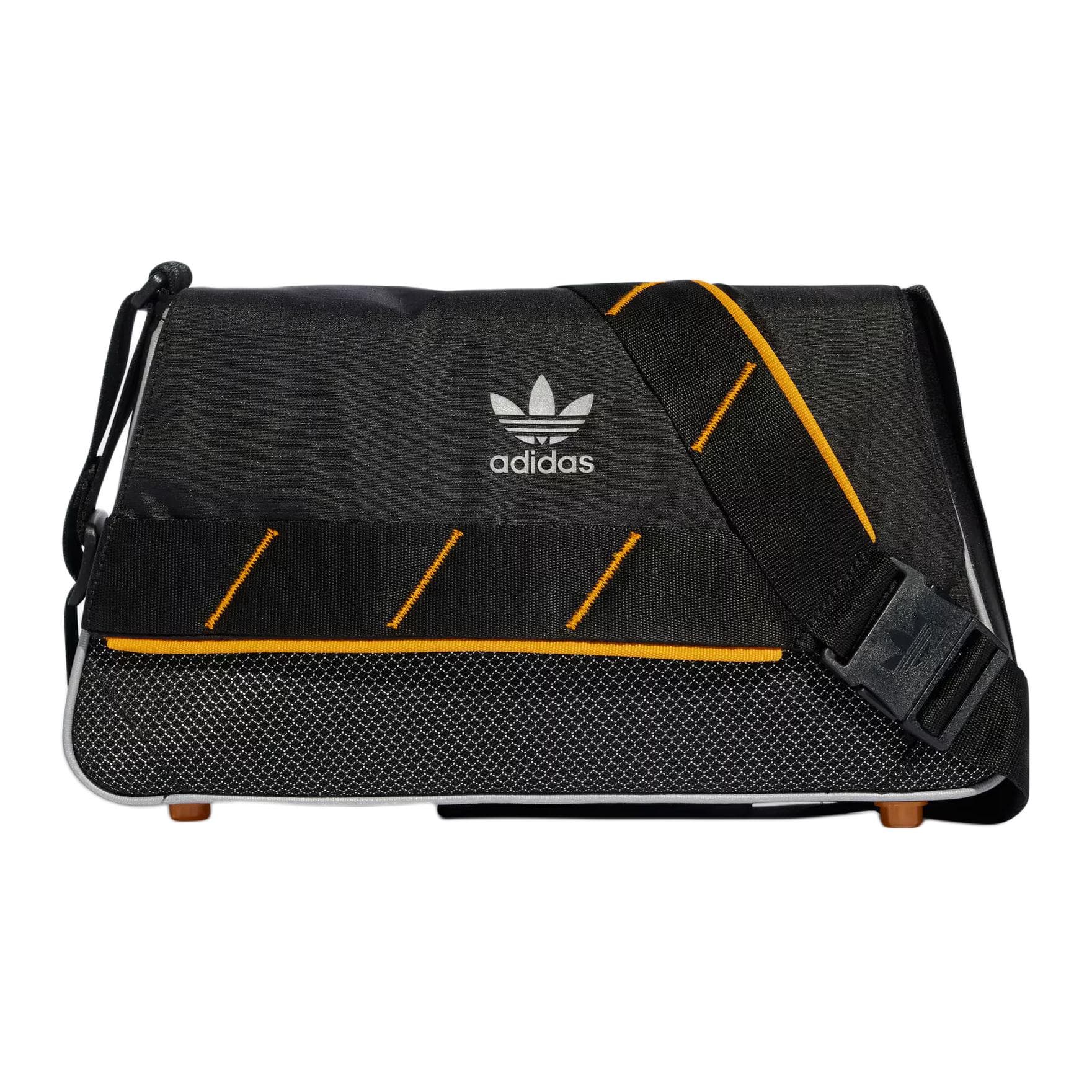 Мини-сумка Adidas Originals Переработанный полиэстер Сумка через плечо Унисекс Черная - изображение 1