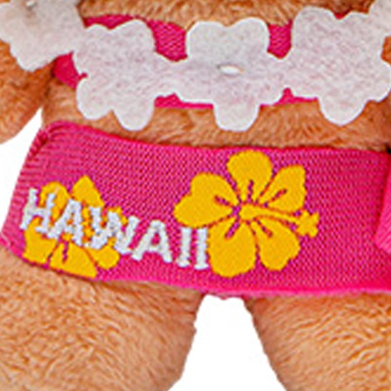 Санрио Hello Kitty Hello Kitty Hawaii Collection Розовое Платье Стиль Куклы Мягкая Игрушка Высота 10 см - изображение 2