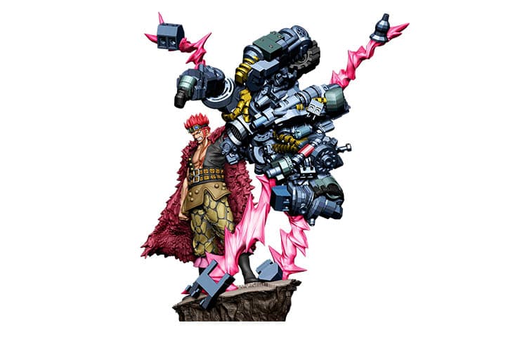 MegaHouse Ван-Пис Луффи Тони-Тони Чоппер Юзутас Кид X·Дерек и сюжетная линия страны Вано Глава 2 Капсульные игрушки - изображение 2