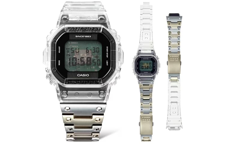 Часы CASIO G-SHOCK 40 CLEAR REMIX 200 DWE-5640RX-7JR - изображение 2