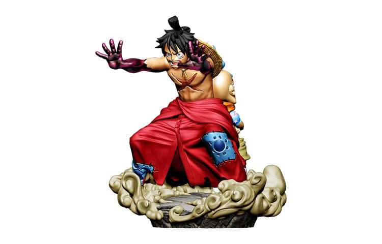 MegaHouse Ван-Пис Луффи Тони-Тони Чоппер Юзутас Кид X·Дерек и сюжетная линия страны Вано Глава 2 Капсульные игрушки - изображение 3
