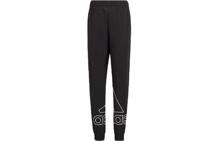 Adidas Умеренные детские тренировочные штаны для детей черные - изображение 2