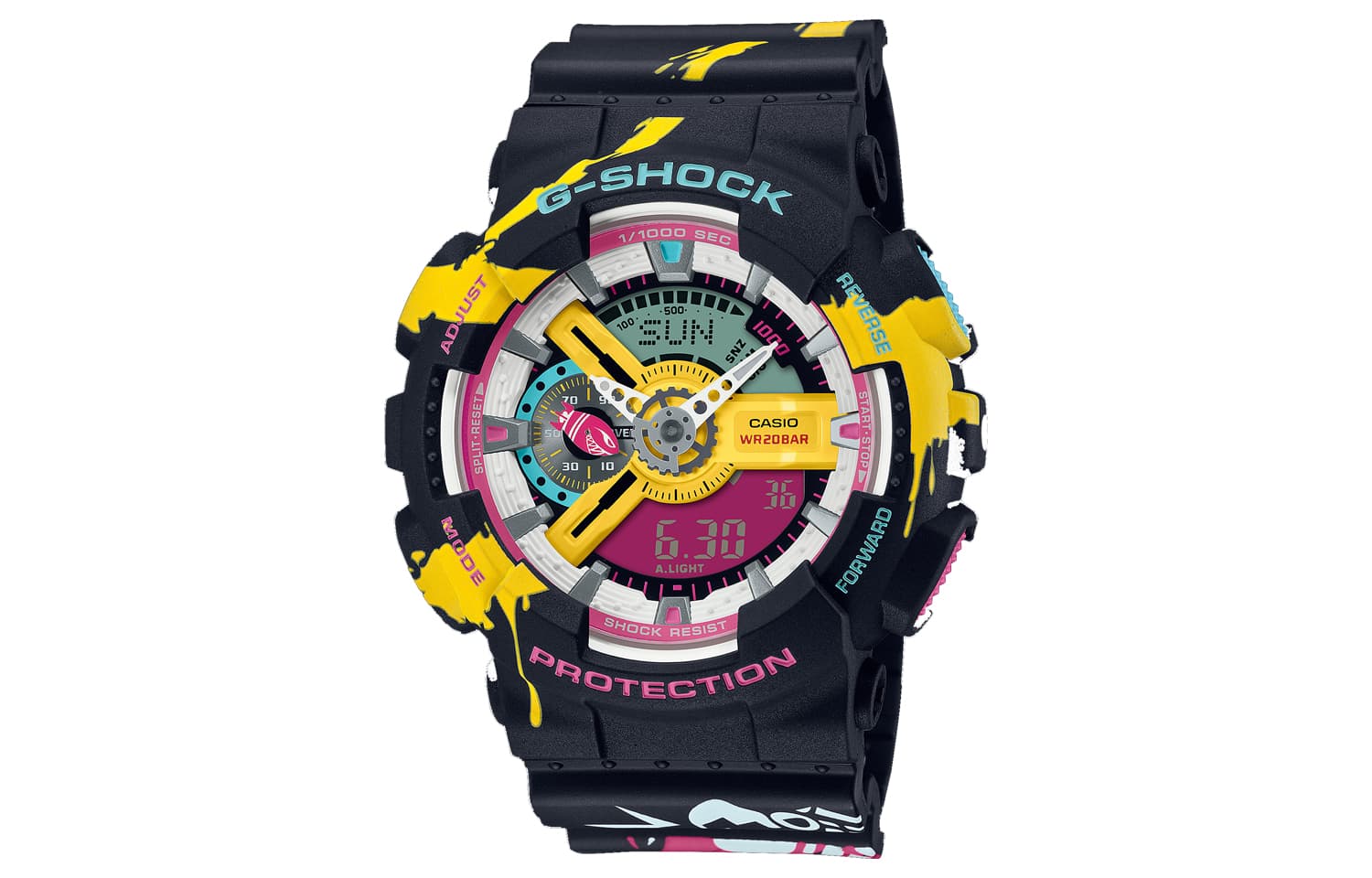 Часы CASIOxG-SHOCK GA-110LL-1APR - изображение 1