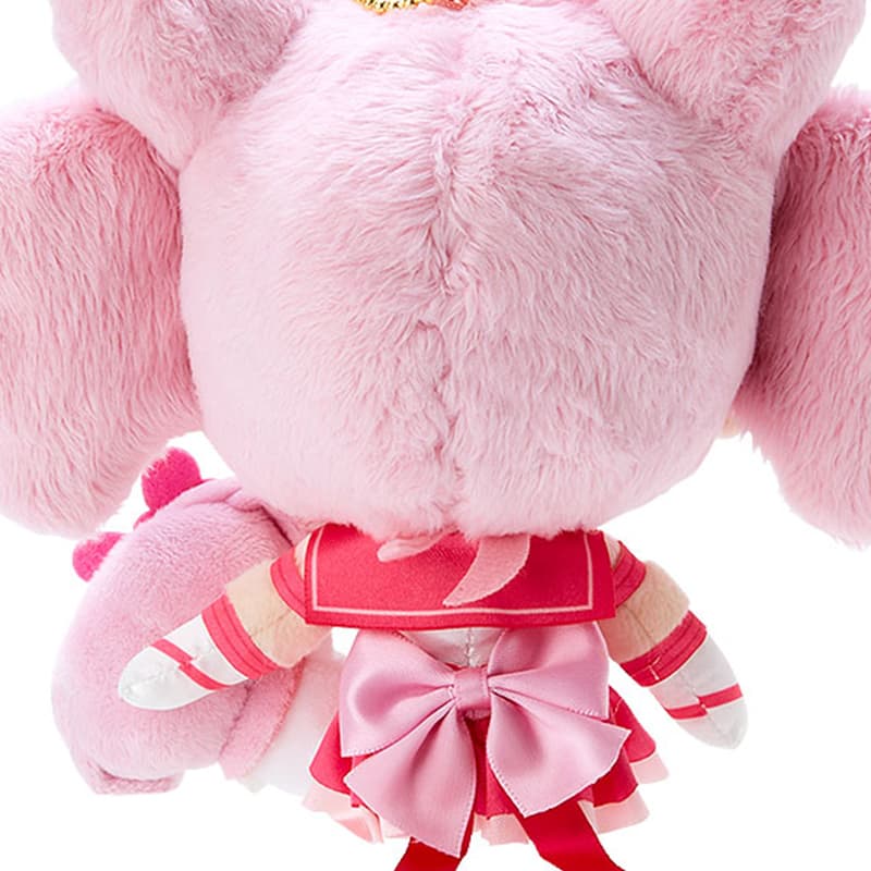 Sanrio x Sailor Moon Chibi Moon My Melody Контроллер Cosmos Куклы Плюшевые брелки 21 см - изображение 4