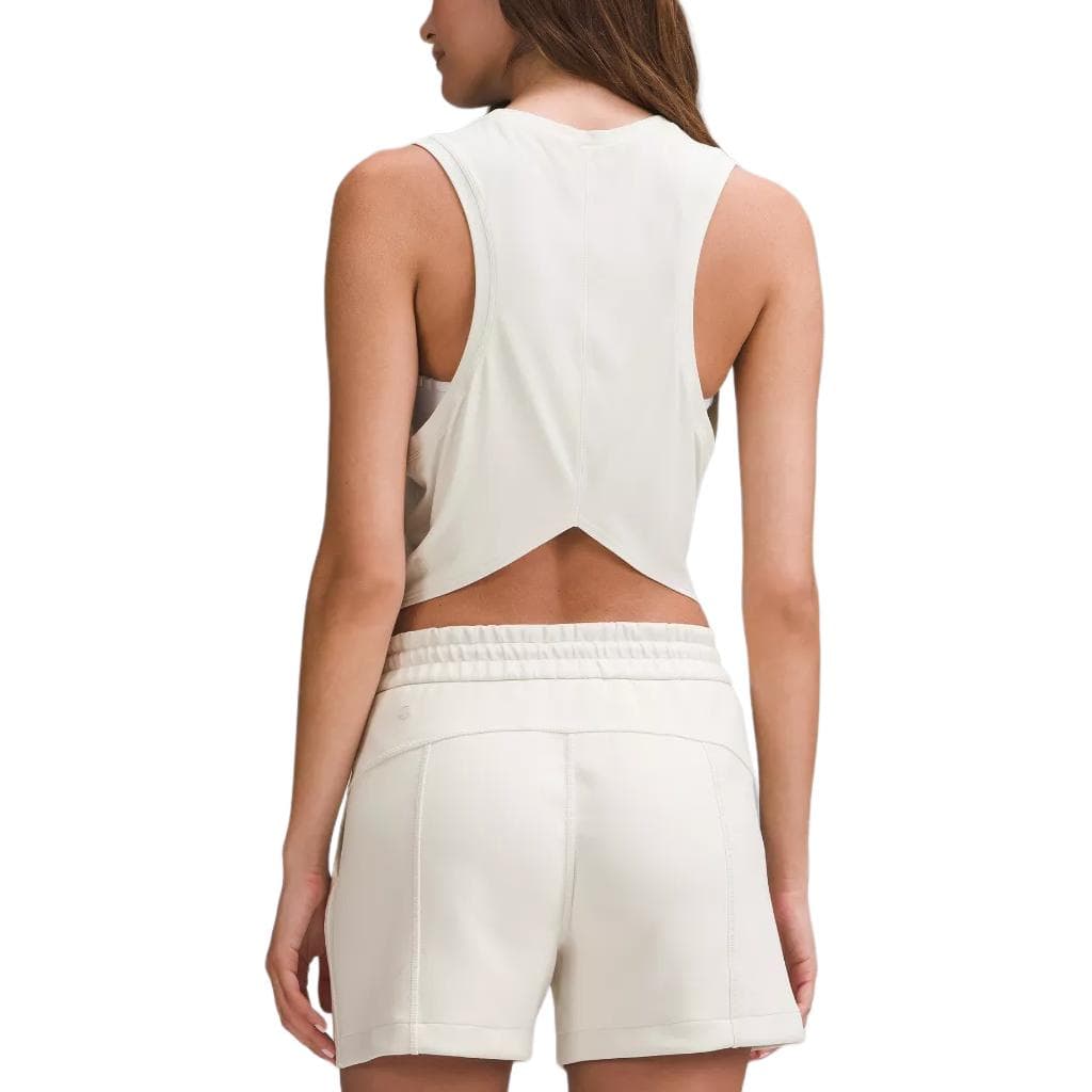Майка Lululemon CrewneckCropped Collection Майка Женская Костяной Белый - изображение 2