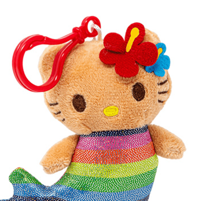 Санрио Hello Kitty Hawaii Collection Русалка Лимитированная серия Куклы Плюшевый Украшение Трубы - изображение 4