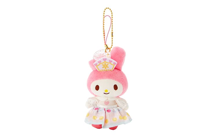 Санрио Rainbow Amusement Park My Melody Милый стиль Кукла Плюшевый Украшение 13,5 см Длина Тела - изображение 1