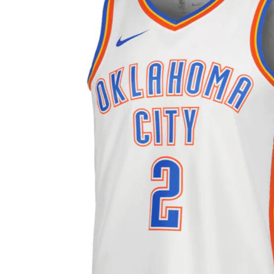 Баскетбольная майка Nike Alexander 2 Oklahoma City Thunder Jersey White - изображение 4