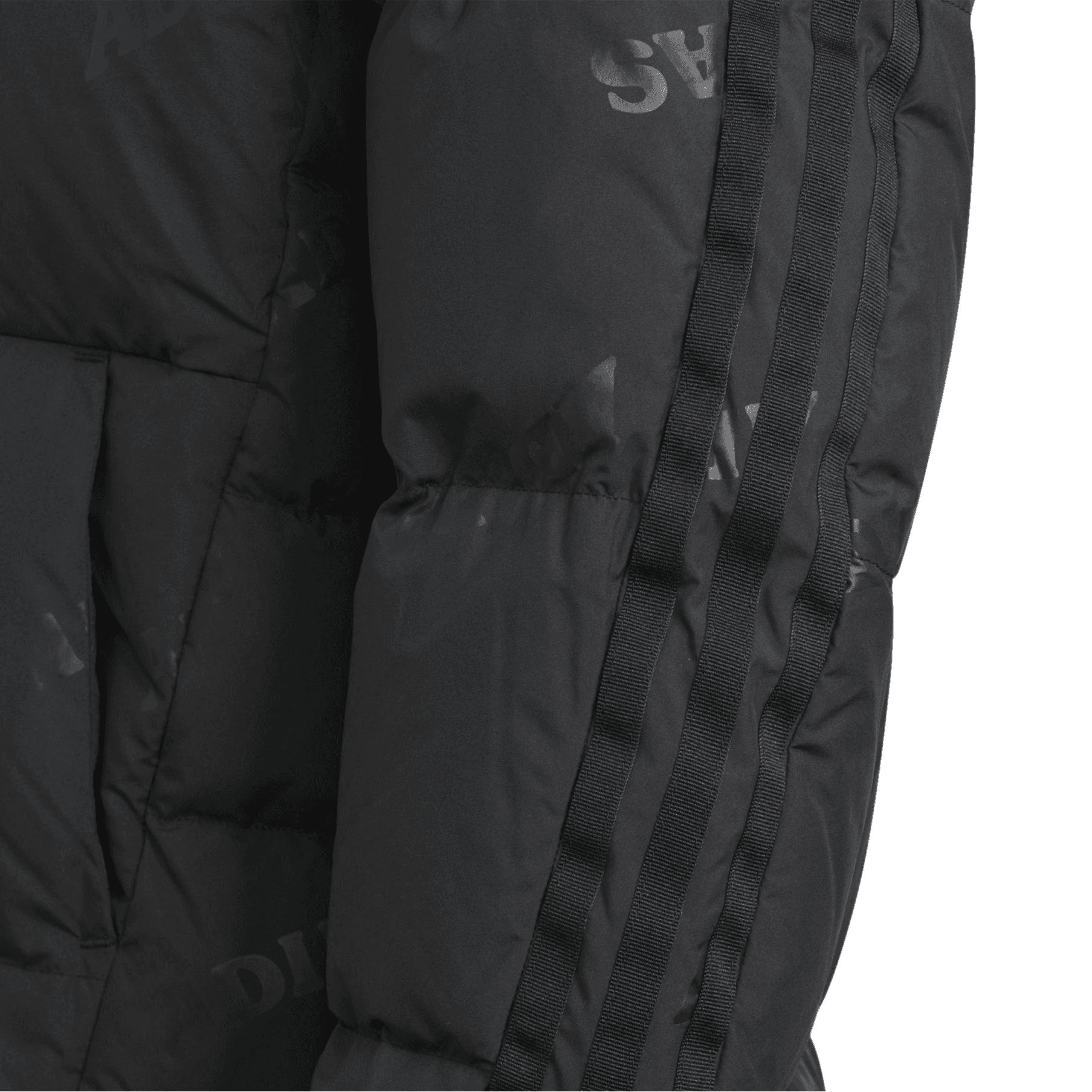 Adidas ALLOVER PRINT DOWN Куртка Подростки Черный - изображение 3